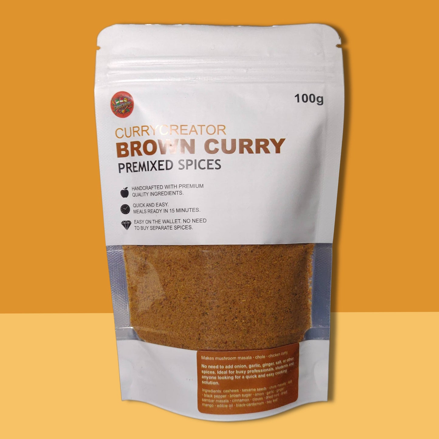 Premixed Brown Curry Spices